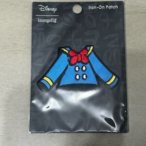 New Sealed Disney loungeflyIron On Patch Donald Duck New